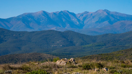 Landschaft in den Pyren&auml;en 