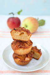 Apfel-Zimt-Muffins