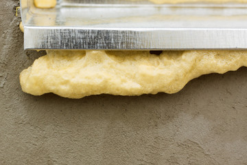  installing window sill on foam