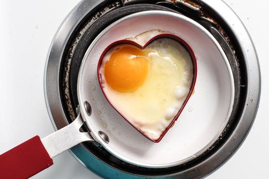Heart shape egg