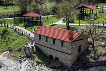Traditional watermill near the village of Chrysavgi in Thessaly, Greece © dinosmichail