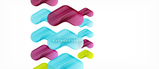 Obraz premium Shiny glossy arrows background