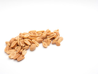 seeds on white background