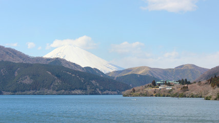 view of fuji from Hakone