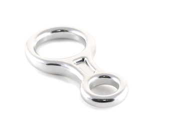 Climber gears safety rope knot figure eight