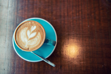 Hot Coffee Latte Art