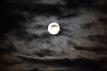 Moon, night