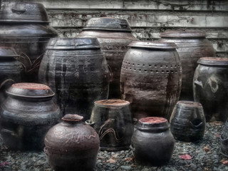 Fototapeta premium Kimchi Pots