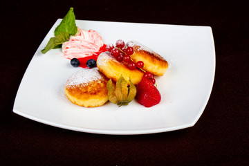 Cheese pan cakes