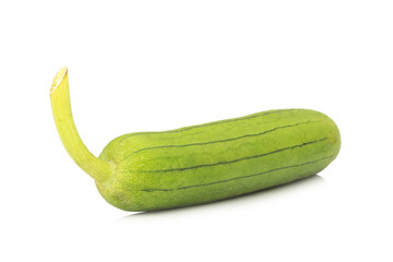 Sponge Gourd isolated on white background
