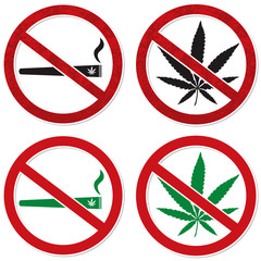 Marijuana smoking prohibited