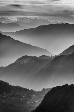 Täler und Berge in Südtirol