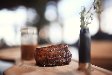 meat on charcoal shish kebab grill smoke