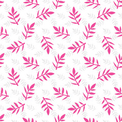 Fototapeta na wymiar Seamless floral pattern. Natural background. Abstract seamless background. Vector illustration.