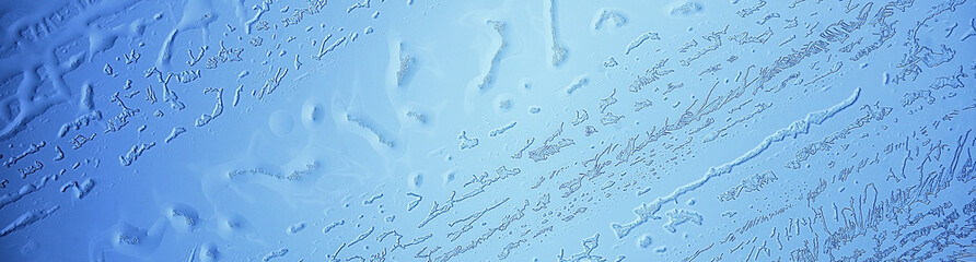 long background ice texture / blue long background, abstract texture cold winter
