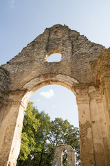 ancient medieval ruins