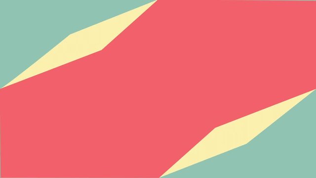 Collection of video transitions. 2 options for speed: fast and slow. 4 types of transitions from shapes and movements of different colors. Green background, chrome key.