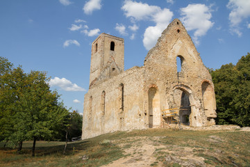 ruins of ancient monastery