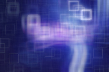 multicolored abstract network background / modern technological background, abstraction blurred unusual concept speed