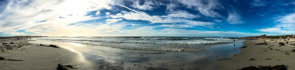 Fototapeta na wymiar American West Coast Beach USA