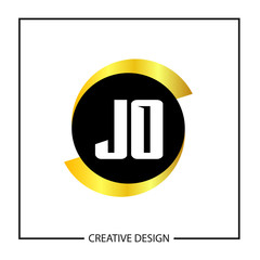 Initial Letter JO Logo Template Design