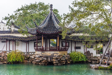 The beautiful Master of the Nets Garden of Suzhou, China