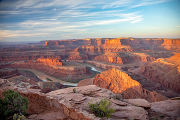 Deadhorse Point, Utah at sunrise