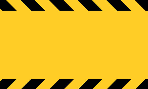 Warnschild Gelb Schwarz 