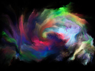 Obraz na płótnie Canvas Synergies of Color Motion