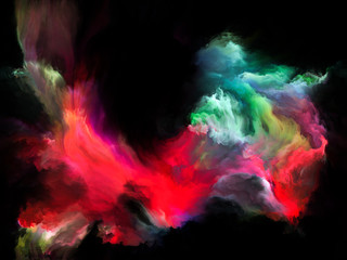 Obraz na płótnie Canvas Virtual Color Motion