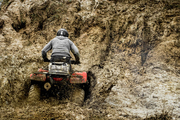 quad bike in the mud © alessandroga