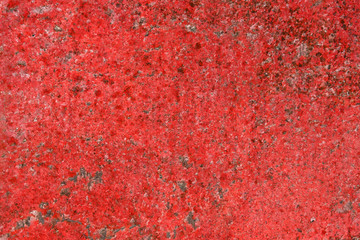 red venetian cement plaster wall background. Close up