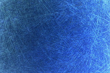 Venetian blue wall cement paint texture background.