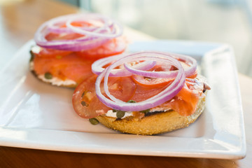 Lox Bagel