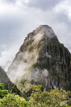 Huayna Picchu peak on Machu Picchu