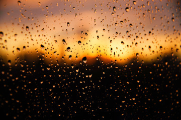 abstract background with raindrop 