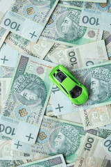 Sparing money for a dream car.