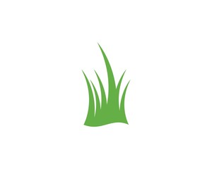Grass logo vector