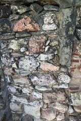 small lighthouse n nazare village in portugal