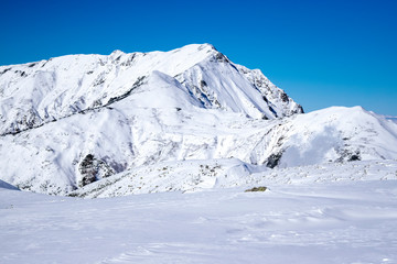 Obraz premium 立山室堂雪景色