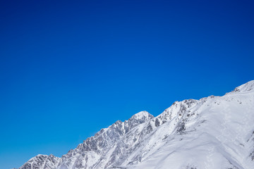 立山みくりが池・剱岳雪景色