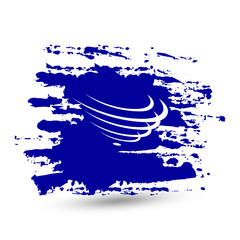 Obraz premium Grunge brush stroke with Union of South American Nations flag