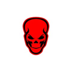 skull head gaming logo