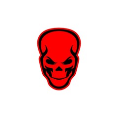 skull head gaming logo