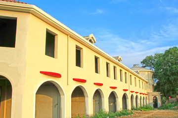 Unfinished construction engineering