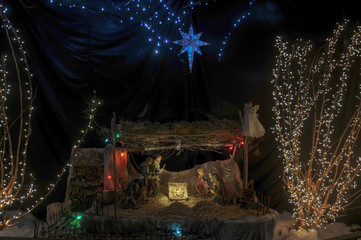 Christmas is here - the manger