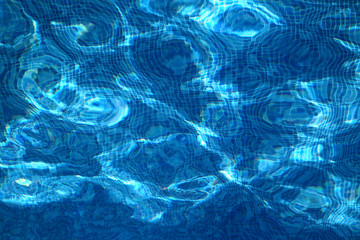 Photo of a macro of a bright water