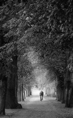 Cyklist B&W