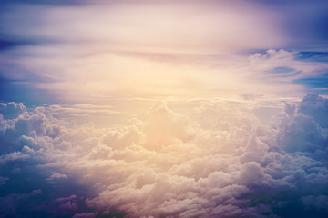 Obraz na płótnie Canvas cloud in sky