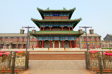 Obraz premium traditional Chinese style antique buildings